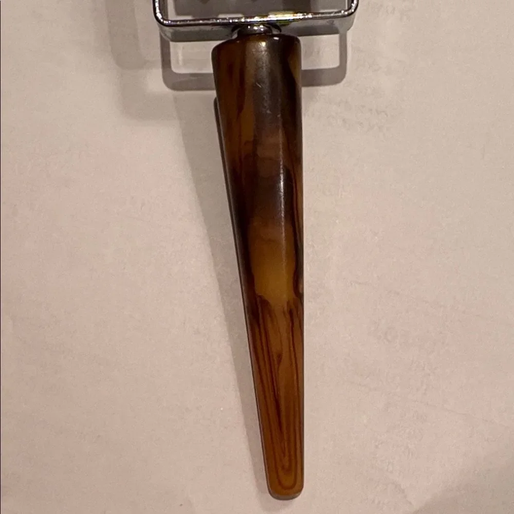 Vintage meat tenderizer bakelite handle